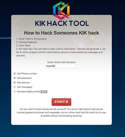 kik hack 2018